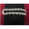 Image 4 : Sterling Silver Rope Bracelet, Total Weight 11 Grams