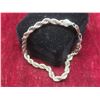 Image 5 : Sterling Silver Rope Bracelet, Total Weight 11 Grams