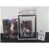 Image 1 : Michael Jordan 20,000 Points Signed Card and 1998 Michael Jordan Graded 9.5 Card