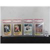 Image 1 : Three Hockey Cards: 1975 Ron Grahame MT 6, 1976 Chris Bordeleau 7, and 1981 Mike Gartner MT 9