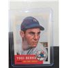 Image 2 : Two Baseball Reprint Cards: Yogi Berra (Very Good) and 2011 Walter Johnson Reprint
