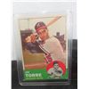 Image 2 : Three Baseball Cards: 1986 Bo Jackson Rookie, 1986 Barry Bonds Rookie, and 1963 Joe Torre