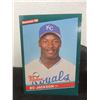 Image 8 : Three Baseball Cards: 1986 Bo Jackson Rookie, 1986 Barry Bonds Rookie, and 1963 Joe Torre