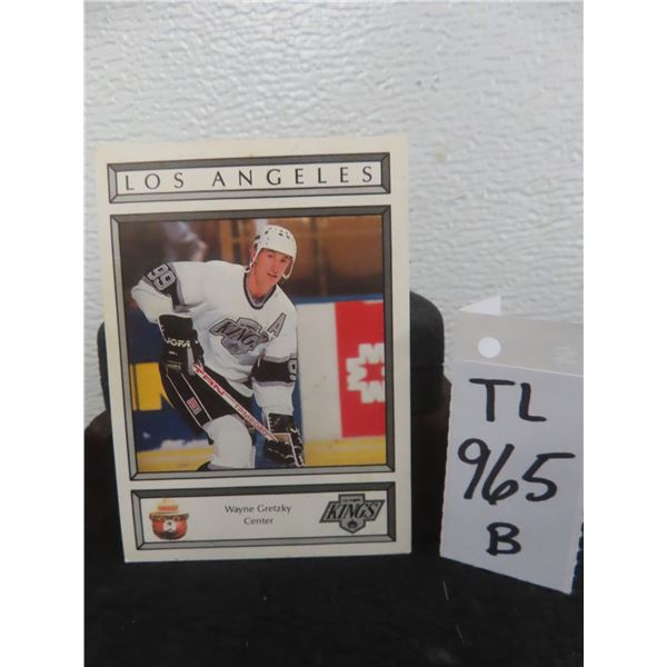 Los Angeles Kings Wayne Gretzky Card