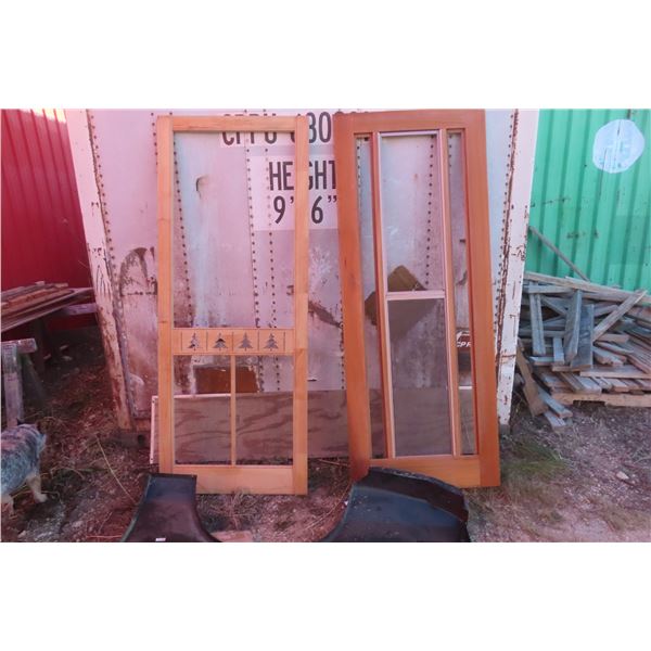 Two Doors, 33" × 89"