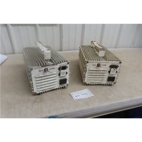 Two 1000-Watt Grow-Light Ballasts