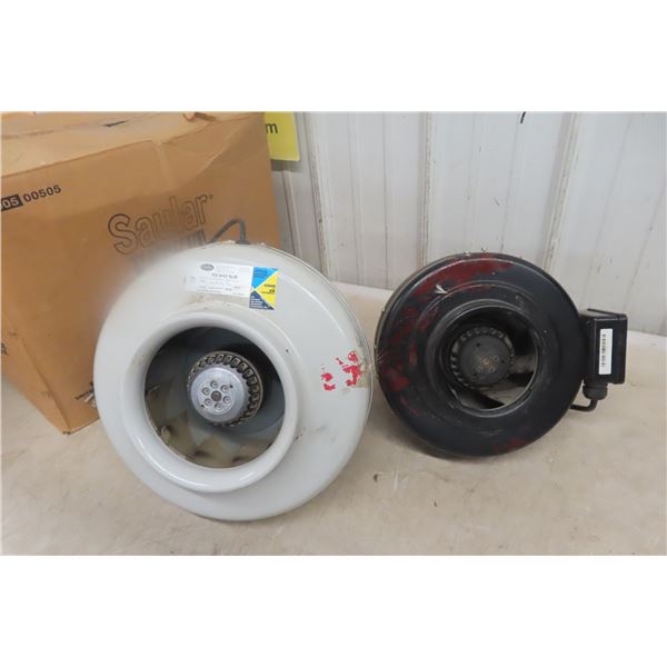 Two Can-Fan Duct Air Fans