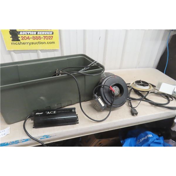Ace 400-Watt Ballast, Fans, Grow Lights, Heat Pad