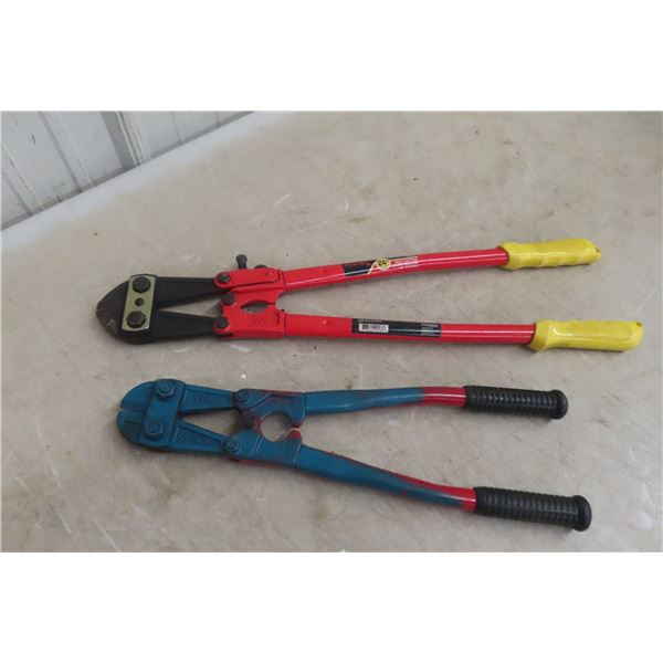 Two Bolt Cutters: 18" and 24"