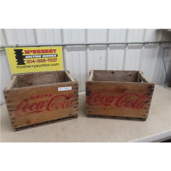 2 Coca-Cola Crates