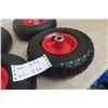 Image 5 : Four Tires With Rims, Size 4.10 / 3.50-5