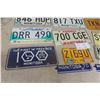 Image 3 : Eleven Licence Plates With Tags