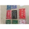Image 3 : Eight 1970s Bicycle Licence Plates