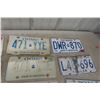 Image 3 : Ten Ontario Licence Plates