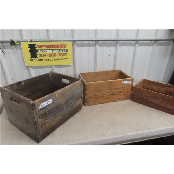3 Misc Crates