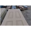 Image 5 : Twelve Foam-Filled Exterior Doors, 34" × 79", Four-Panel