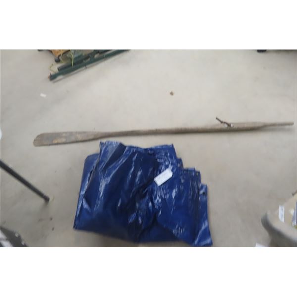 Oar and Tarp