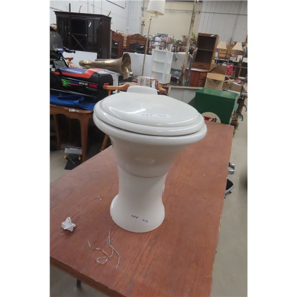 RV Toilet, Not Complete