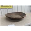 Image 2 : Wood Primitive Bowl, 22" Diameter, 4" High