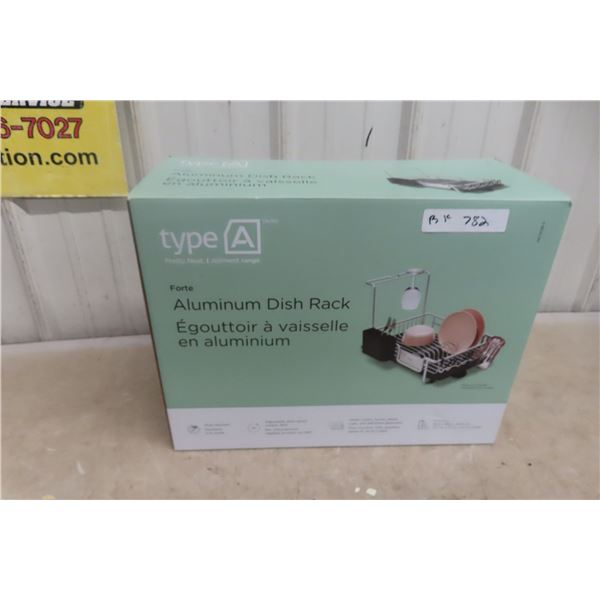 New Aluminum Dish Rack