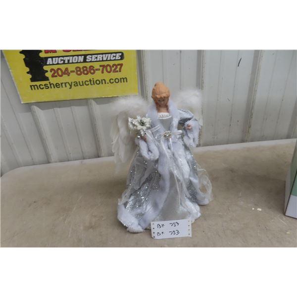 Angel Christmas Tree Topper Display