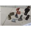 Image 4 : Cast Ornament: Pioneer, Cowboy, Prospector, Plus Bag (4½" Tall)