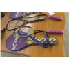 Image 2 : Four Racquetball Rackets - 2 With Cases