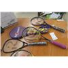 Image 3 : Four Racquetball Rackets - 2 With Cases