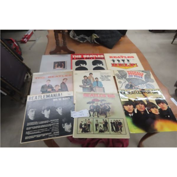 Eight Beatles Recorders and One Herman’s Hermits Recorder