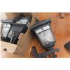 Image 4 : Three Outdoor Wall Mount Lights