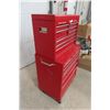 Image 5 : Two-Piece Craftsman Rolling Tool Cabinet, 50" × 27" × 17", No Key