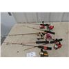 Image 1 : Six Ice Fishing Rods with Reels