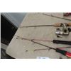 Image 3 : Six Ice Fishing Rods with Reels