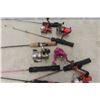 Image 8 : Six Ice Fishing Rods with Reels