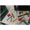 Image 6 : Tool Box, Hand Tools, Tin Smips, Pliars, Screw Drivers, and More