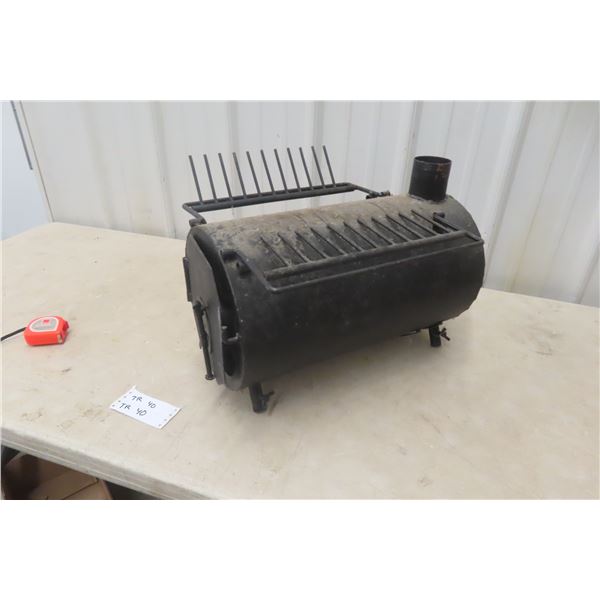 Wood Heater with Pipe Inside