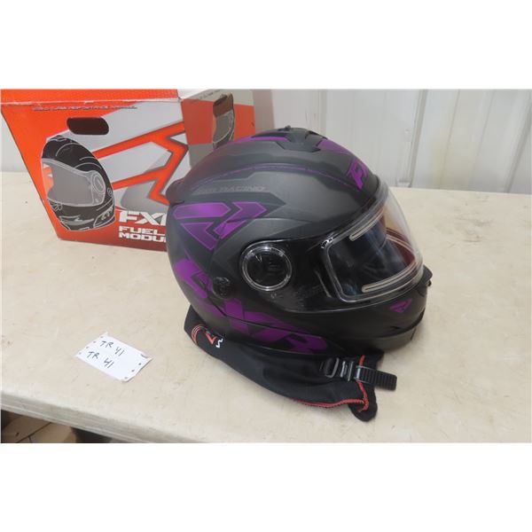 FXR Snowmobile Helmet (XXL), Appears New