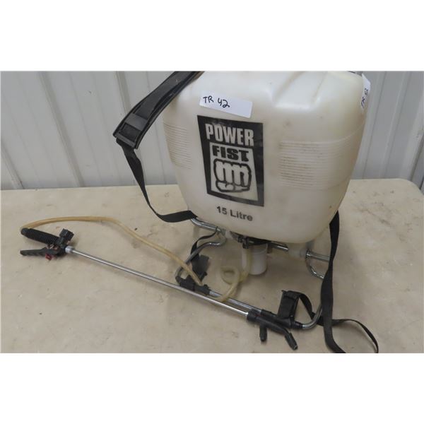 Power Fist 15-Litre Backpack Sprayer
