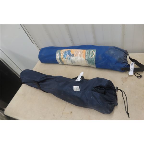 Two Folding Lawn Chairs