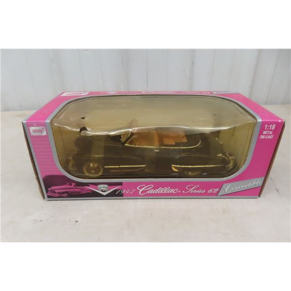 Anson 1947 Cadillac 1/18 Die-Cast Model with Box