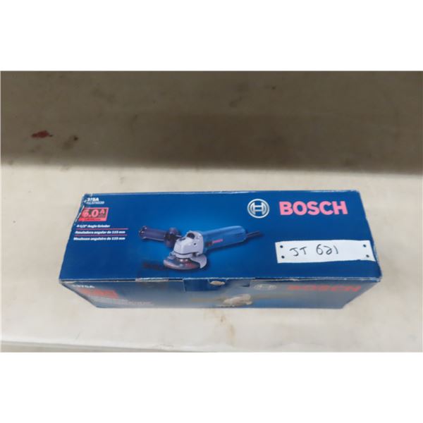 New Bosch 4 1/2" Angle Grinder