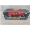 Image 1 : American Muscle 1958 Chevy Bel Air 1/18 Die-Cast Model with Box
