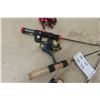 Image 3 : Three Ice Fishing Rods with Reel, Appear New