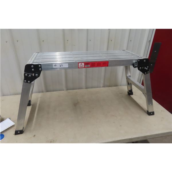 Aluminum Folding Leg Work Stop