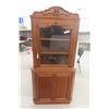 Image 1 : Kramer Corner China Cabinet 75" x 35" x 18" - Made in WPG
