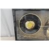 Image 3 : John Lennon Framed "Imagine" Artwork with Record, 12" x 18"