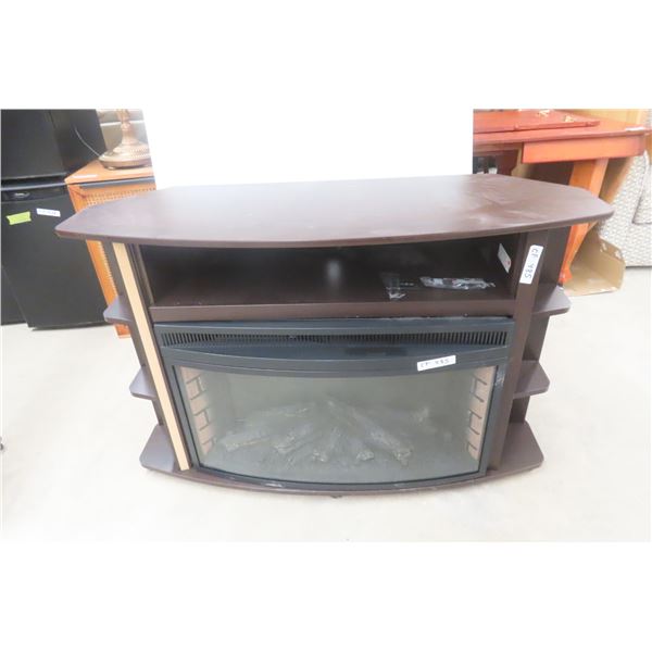 Fireplace-Style Electric Heater with Mantle, 31" x 48" x 18"