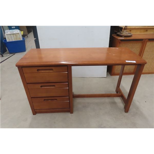Maple Desk, 28  x 48  x 18 