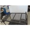 Image 3 : Metal Two-Tier Garden Cart, 35" x 22" x 40"