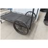 Image 4 : Metal Two-Tier Garden Cart, 35" x 22" x 40"